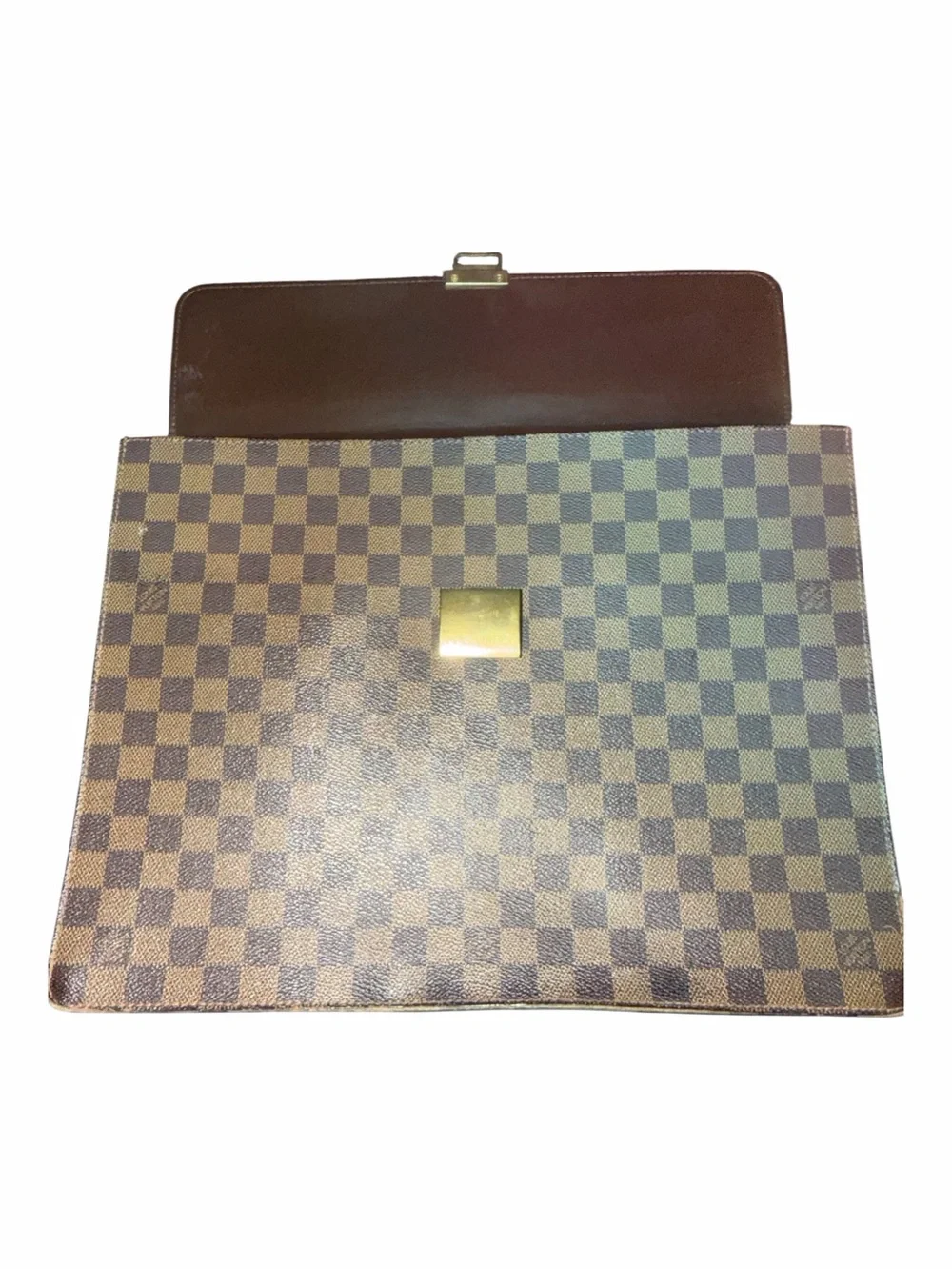 Louis Vuitton Vintage Damier Ebene Altona GM Briefcase Bag